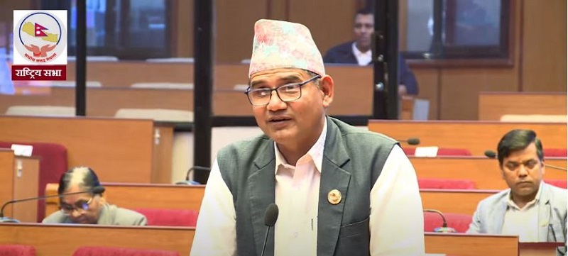 एमालेले संसद् बैठक अवरुद्ध गर्नुहुन्न : माओवादी सांसद जगप्रसाद शर्मा 